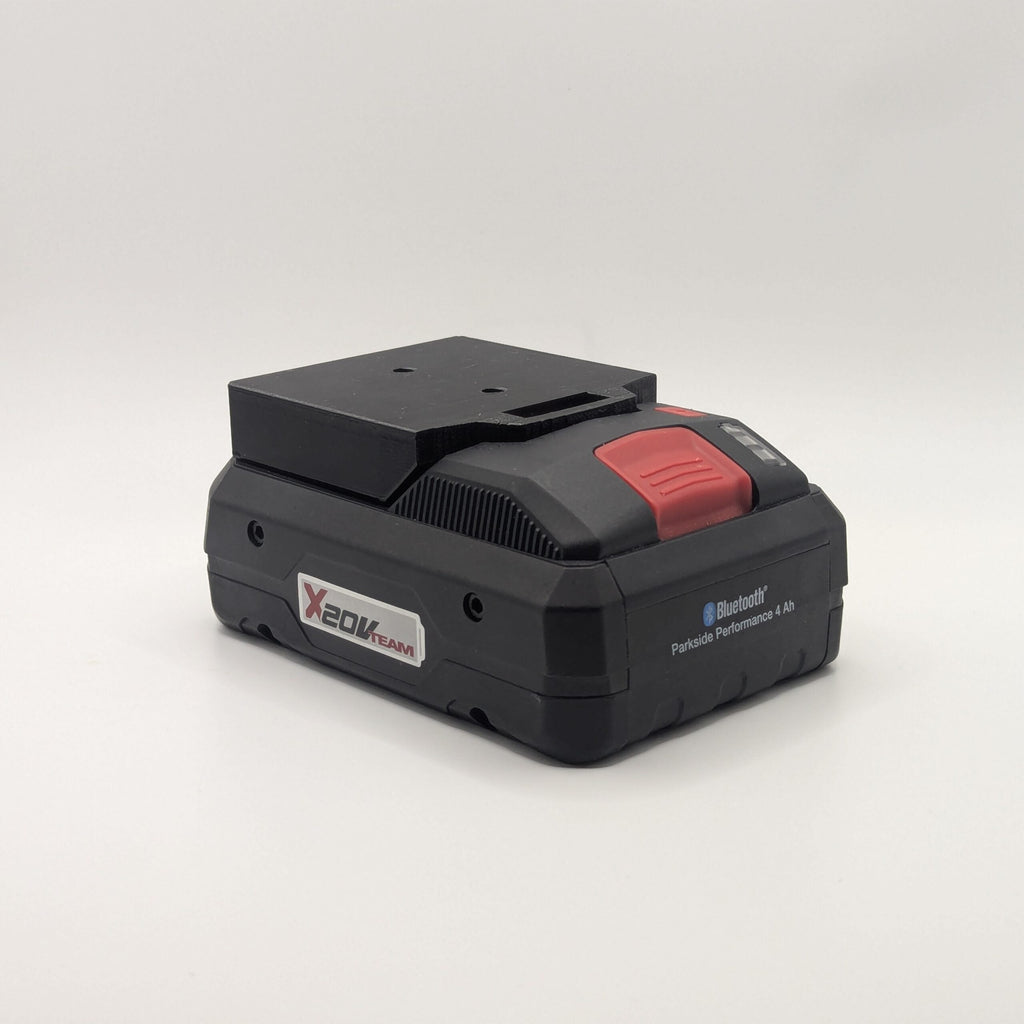 Accuhouder voor Parkside Batterijen | Wandmontage Houder 3-delig | Opbergsysteem - Image 4