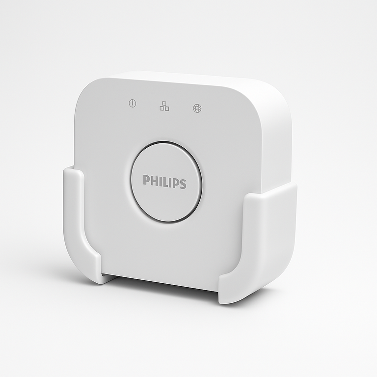 Wandhouder voor Philips Hue Bridge | Muurbevestiging Smart Home Hub | Hue Bridge 2.1 Houde - Image 5