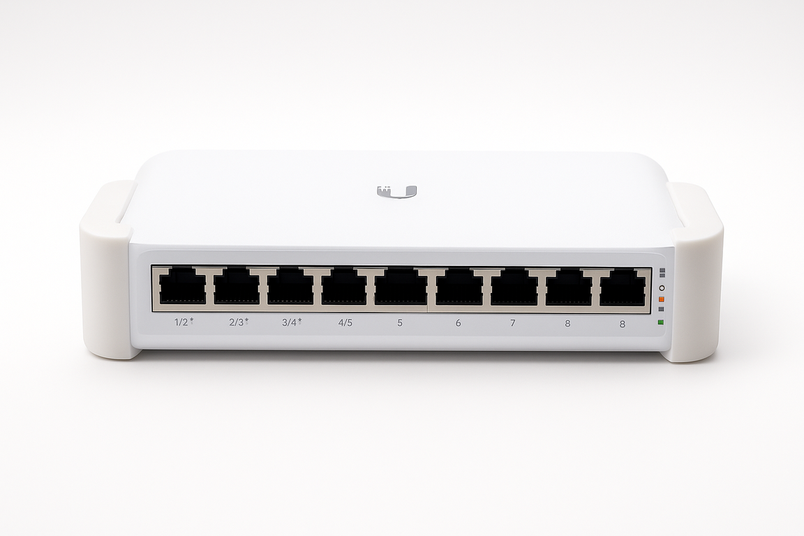 Wandhouder voor Ubiquiti USW Lite 8 PoE | UniFi Muurbeugel | Switch Bevestiging - Image 5