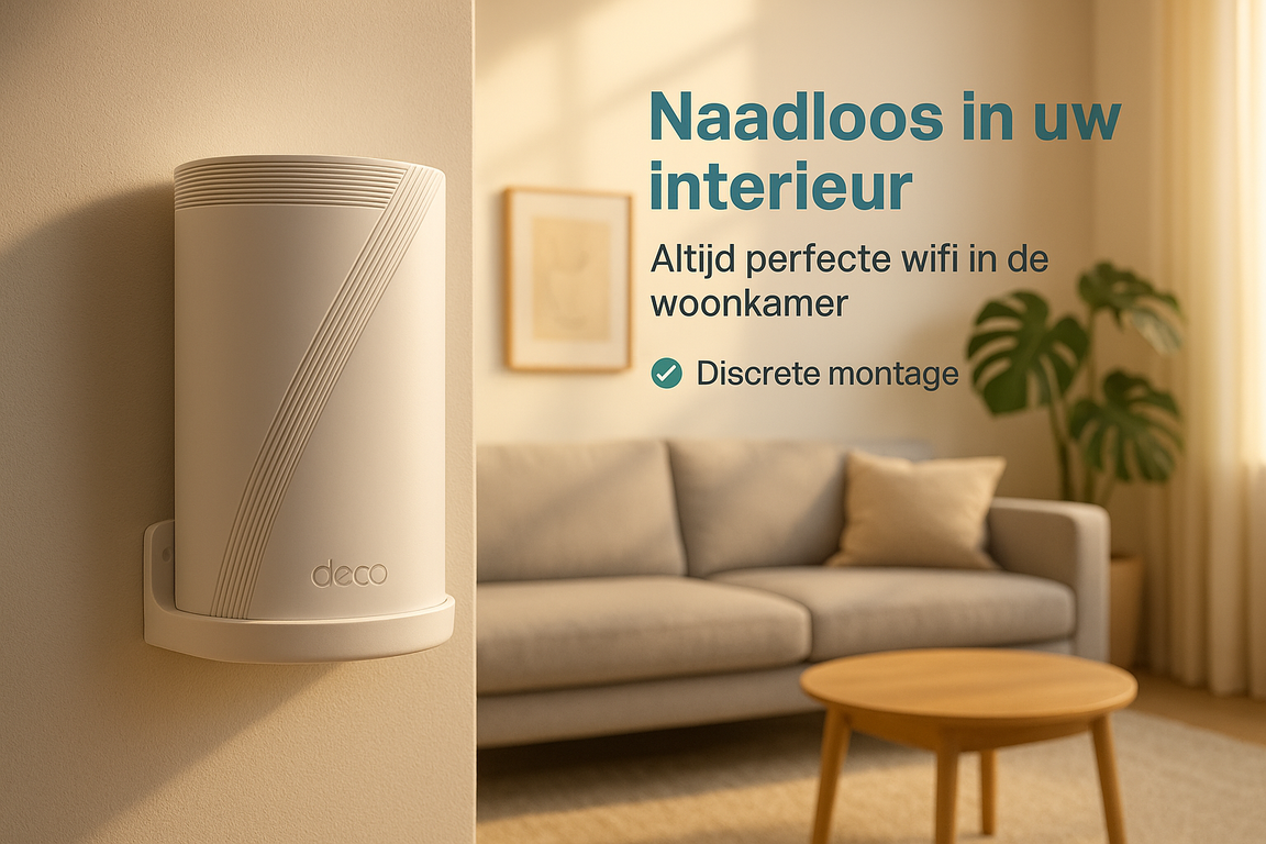 Wandhouder voor TP-Link Deco BE65 | Muurbevestiging WiFi 7 Mesh - Image 5