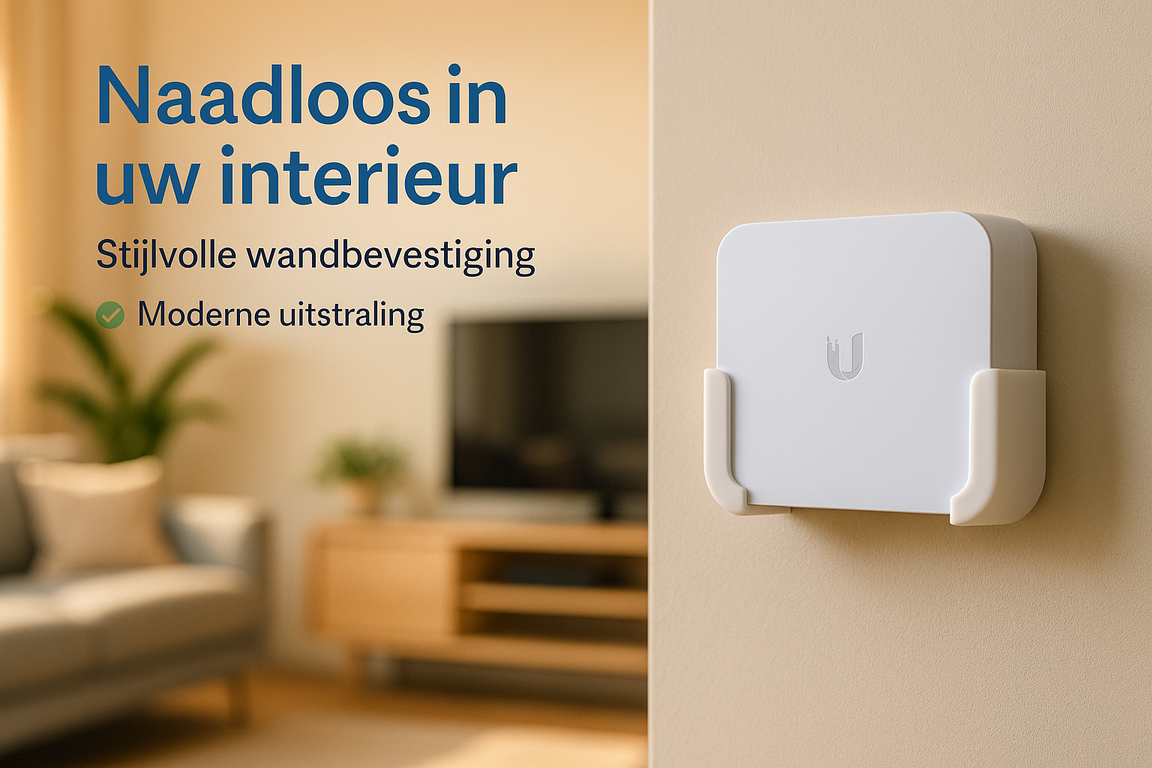 Wandhouder voor Ubiquiti Cloud Gateway Ultra | UCG Ultra Muurbevestiging | UniFi Router Be - Image 6